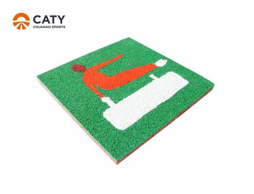 EPDM prático piso de playground, 1,2 g / cm3 tapetes de borracha exterior para área de jogo