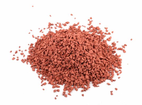 Grânulos de borracha EPDM coloridos absorção de choque migalhas de borracha para pista de corrida