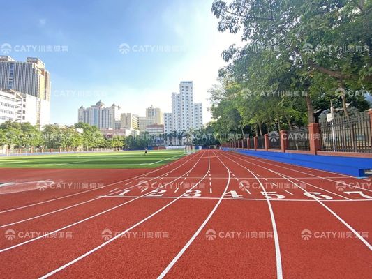 WA Approvado Classe II ESP Pista de corrida pré-fabricada Piso desportivo Pista atlética YUUZ