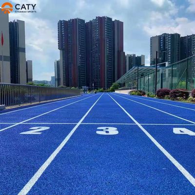 Pista de corrida pré-fabricada padrão WA sem costura Pista esportiva de pisos Atlética
