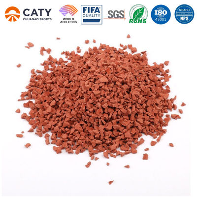 Pista de corrida de borracha Epdm colorida da IAAF para pista de corrida de borracha pela EPDM SBR Jogging Granules