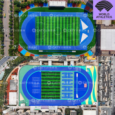 A WA aprovou uma pista de borracha sintética de competição para competições internacionais de borracha de pista e campo