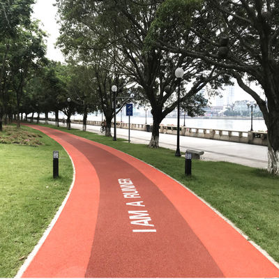 Pistas recreativas EPDM de uso múltipla com segurança melhorada para pista de corrida, pista de ciclismo e cadeiras de rodas