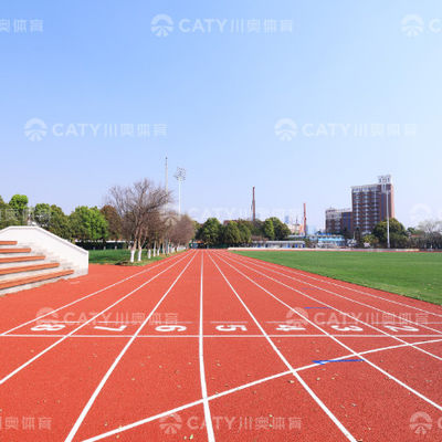 Instalação fácil Piso de borracha sintética Pista de corrida de atletismo Pista de material de borracha EPDM