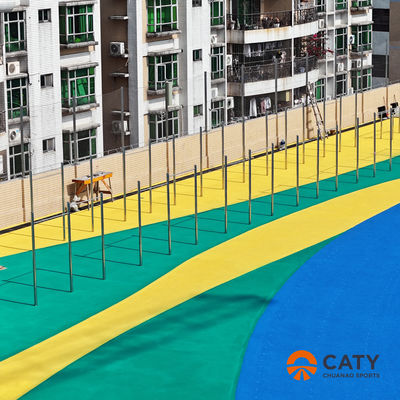 Materiais de Parque de Jogos de borracha resistente a cores EPDM SBR Borracha de pneus para corrida de borracha