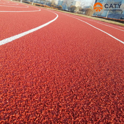 Anti-UV Esportes pista de corrida EPDM Granulado de borracha à prova de som China Fábrica de instalação de pista de corrida