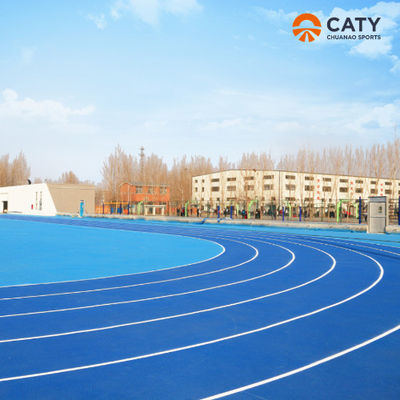 Sandwich Spray Coat Pista de corrida de borracha EPDM para corrida Pista de borracha com instalação de pista esportiva