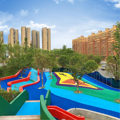 SGS Certificado Não Tóxico Parque de Jogos Piso de Segurança EPDM Piso Desportivo EPDM Granulado Piso Colorido