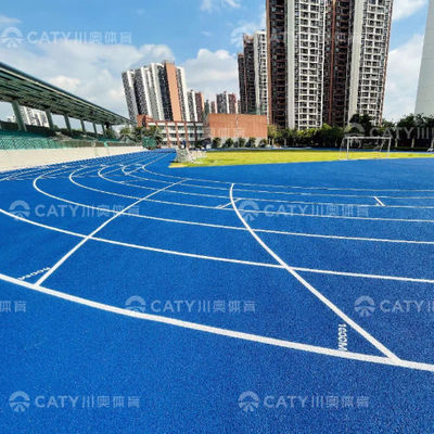 Iaaf Poliuretano Materiais de atletismo de pista e campo EPDM Grânulos para pátios de jogos escolares