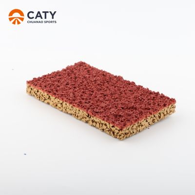 Pista de corrida porosa e permeável, superfície para todas as condições climáticas com drenagem rápida, elasticidade e durabilidade