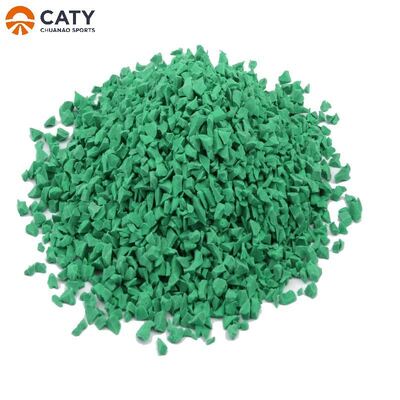 Granulados de borracha Eco EPDM duradouros e duradouros para gramado artificial, solução sustentável para campos esportivos