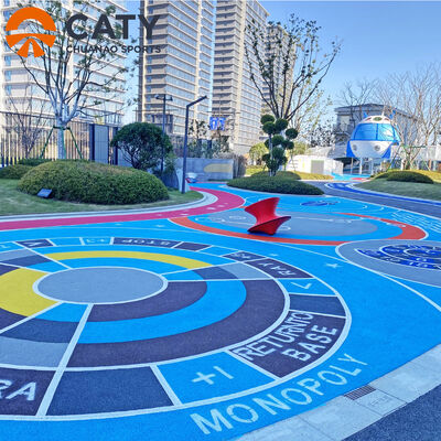 Granulados de borracha EPDM para pisos desportivos e superfícies de segurança, qualidade estável para projectos europeus