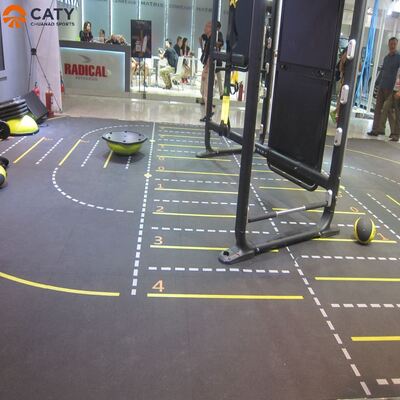 Acessórios para pisos de borracha multiuso duráveis e antideslizantes para uso comercial e desportivo