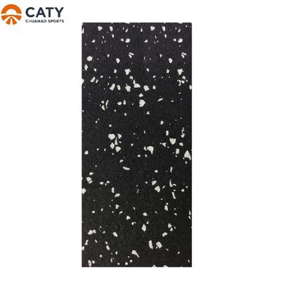 Rolo de piso de borracha de 10 m de comprimento antiderrapante e absorvente de cortiça para instalações de ginástica e esportes