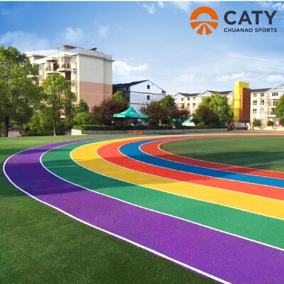 Anti-UV Pista de corrida Atlética Materiais de parque de diversões Granulados de borracha EPDM
