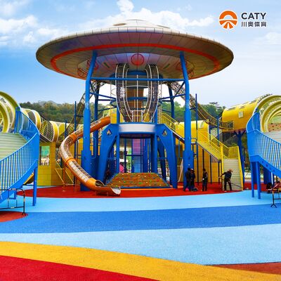 Granulados de Borracha EPDM SBR de Alta Qualidade Superfície de Pista Borrachada para Área de Lazer ao Ar Livre Piso de Segurança para Playground