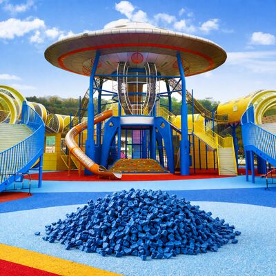 EPDM Superfície de Parque de Jogos de Borracha SBR Grânulos de Borracha para Parque de Jogos de Segurança