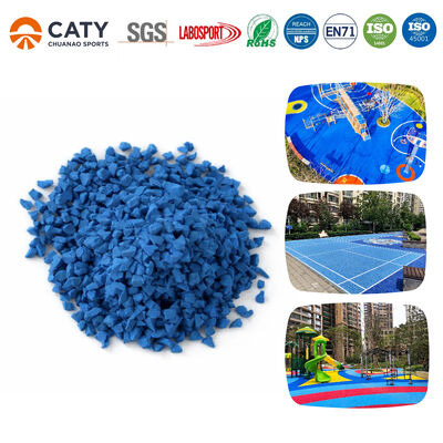 EPDM Partículas de borracha borracha piso atlético Epdm piso de parque infantil Instalação de pista de parque infantil