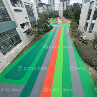 Pisos de borracha EPDM resistente a UV de 1-3mm para jardins de infância de playground de hotel com área de recreação infantil