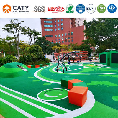 Grânulos de borracha sintética EPDM multicoloridos para piso de playground para corrida Tartan superfície antiderrapante para crianças área de recreação