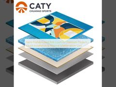 Tribunal de rolamento semi-prefabricado para projetos premium - Instalação rápida e custo mínimo de manutenção