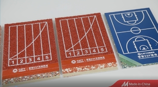Pista de corrida e quadras semi-pré-fabricadas - Sistema Sanduíche - WA CERTIFICADO
