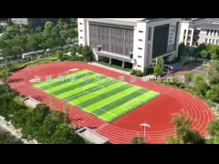 Pista de borracha sintética, impermeável e durável